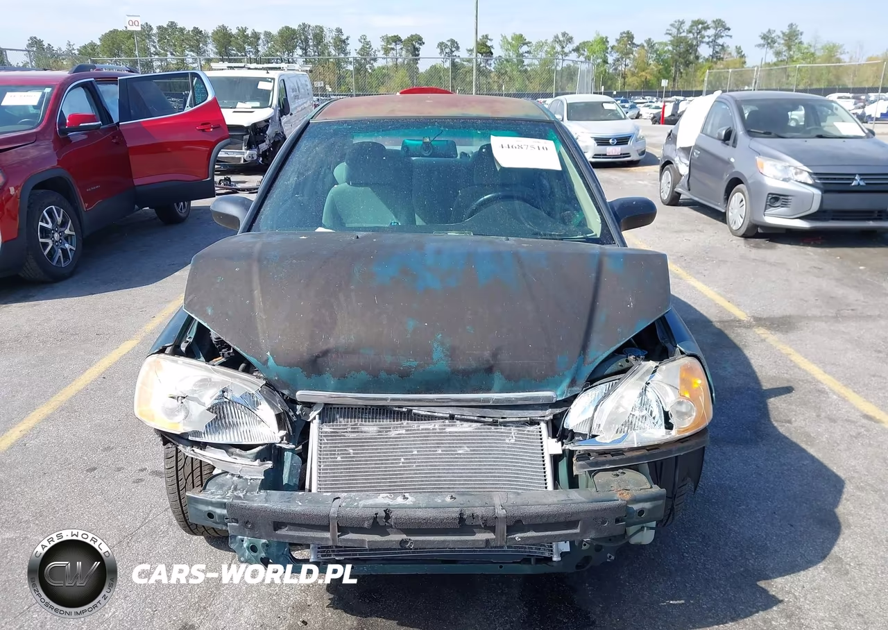 2002 Honda Civic Dx VIN:2HGES15102H602288 - 13