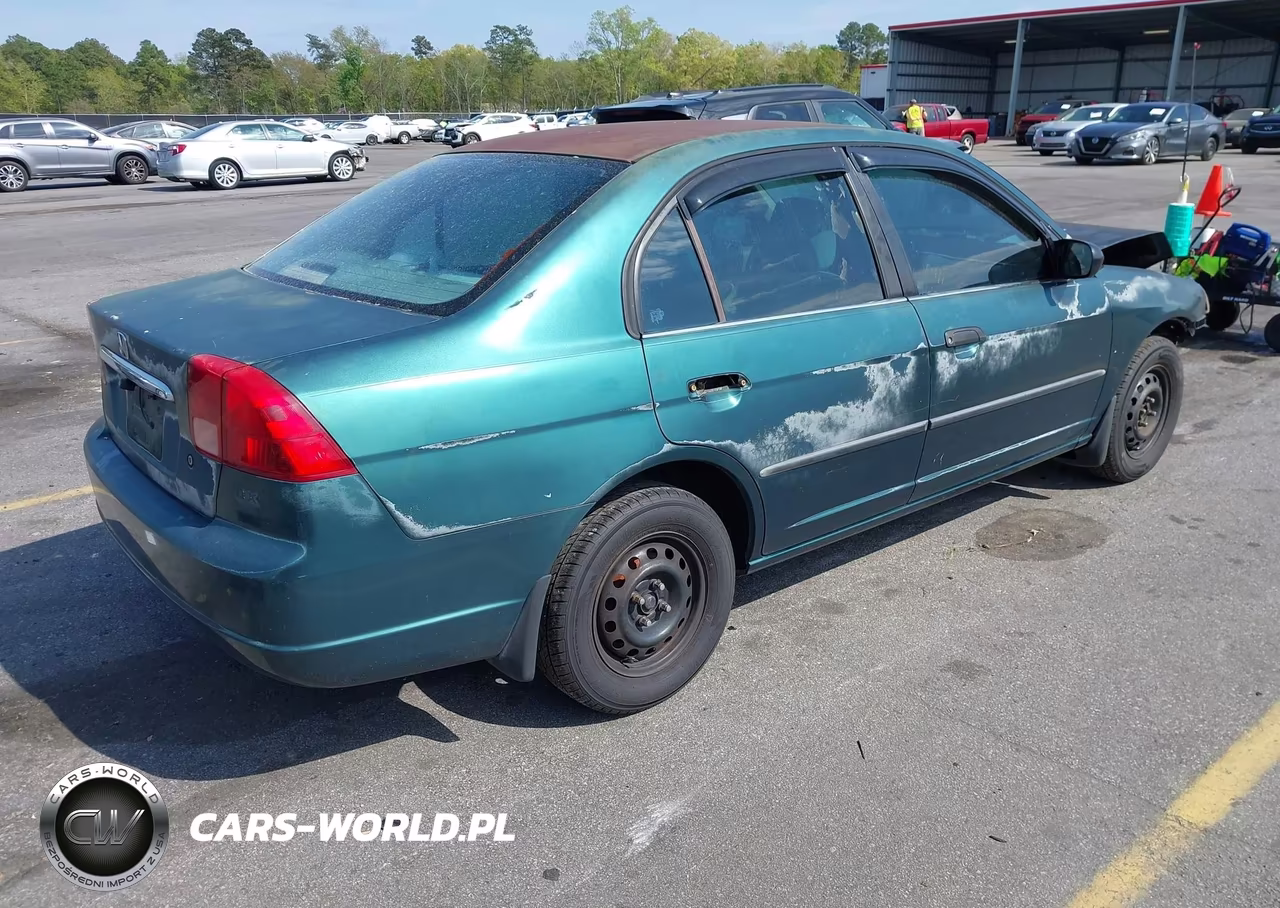 2002 Honda Civic Dx VIN:2HGES15102H602288 - 4