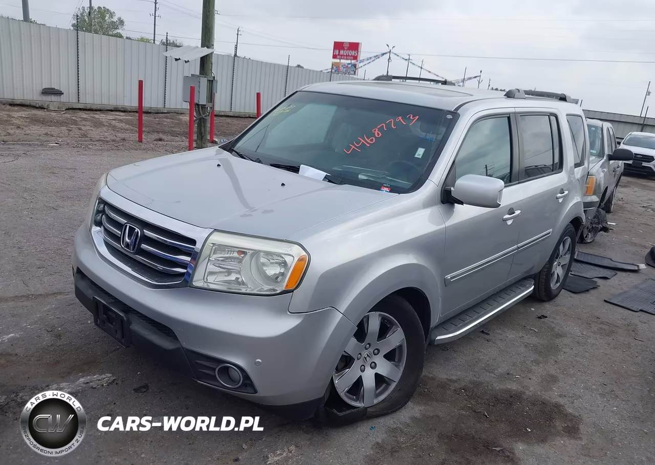 2015 Honda Pilot Touring VIN:5FNYF3H98FB008430 - 2