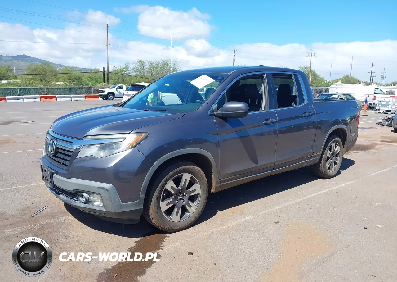 2017 Honda Ridgeline Rtl-T VIN:5FPYK2F65HB003498 - 2