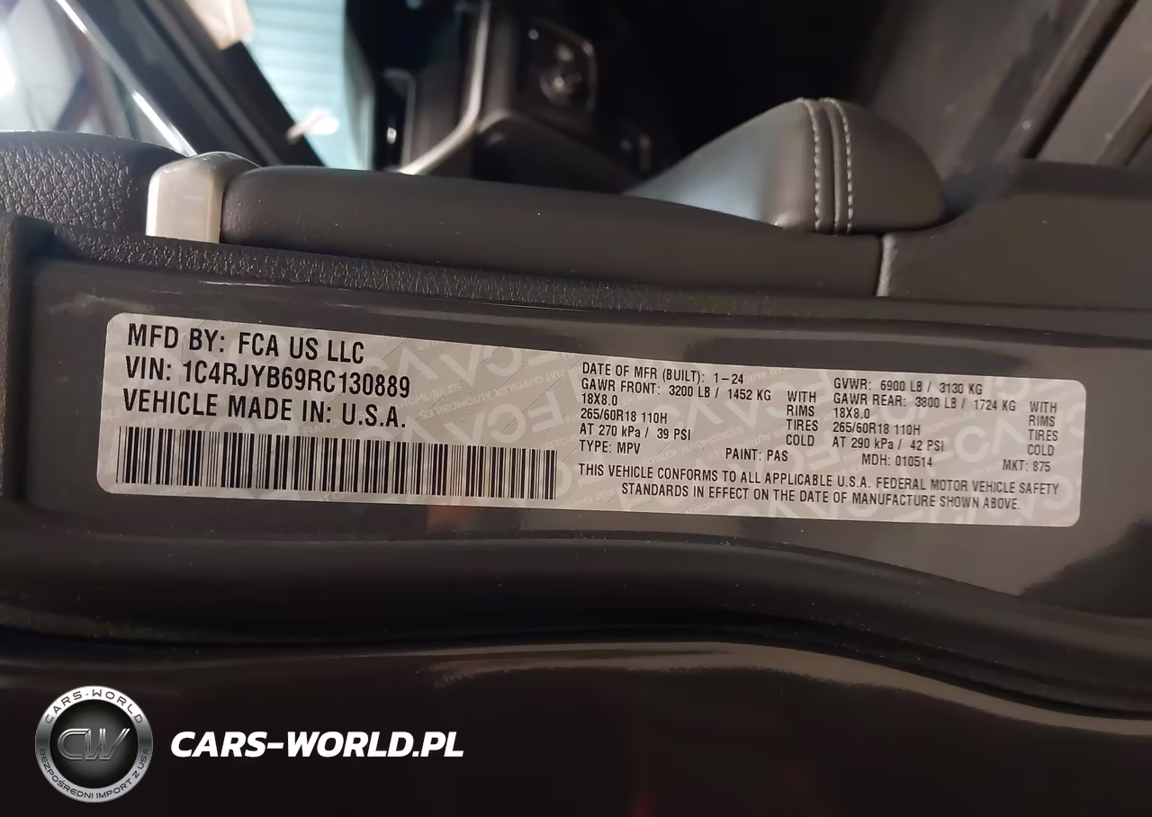 2024 Jeep Grand Cherokee 4Xe VIN:1C4RJYB69RC130889 - 9