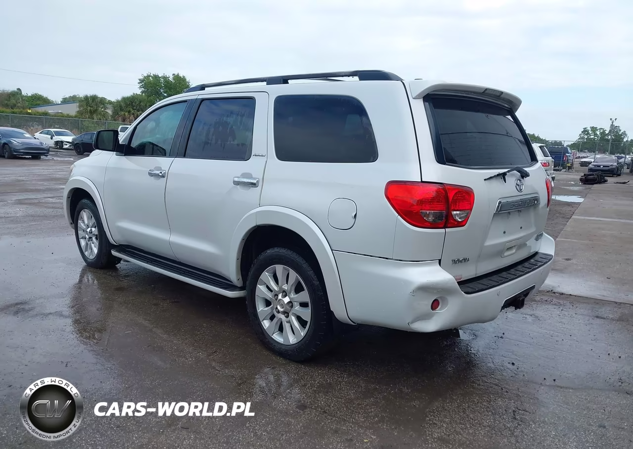 2008 Toyota Sequoia Platinum 5.7L V8 VIN:5TDZY67A58S008248 - 3