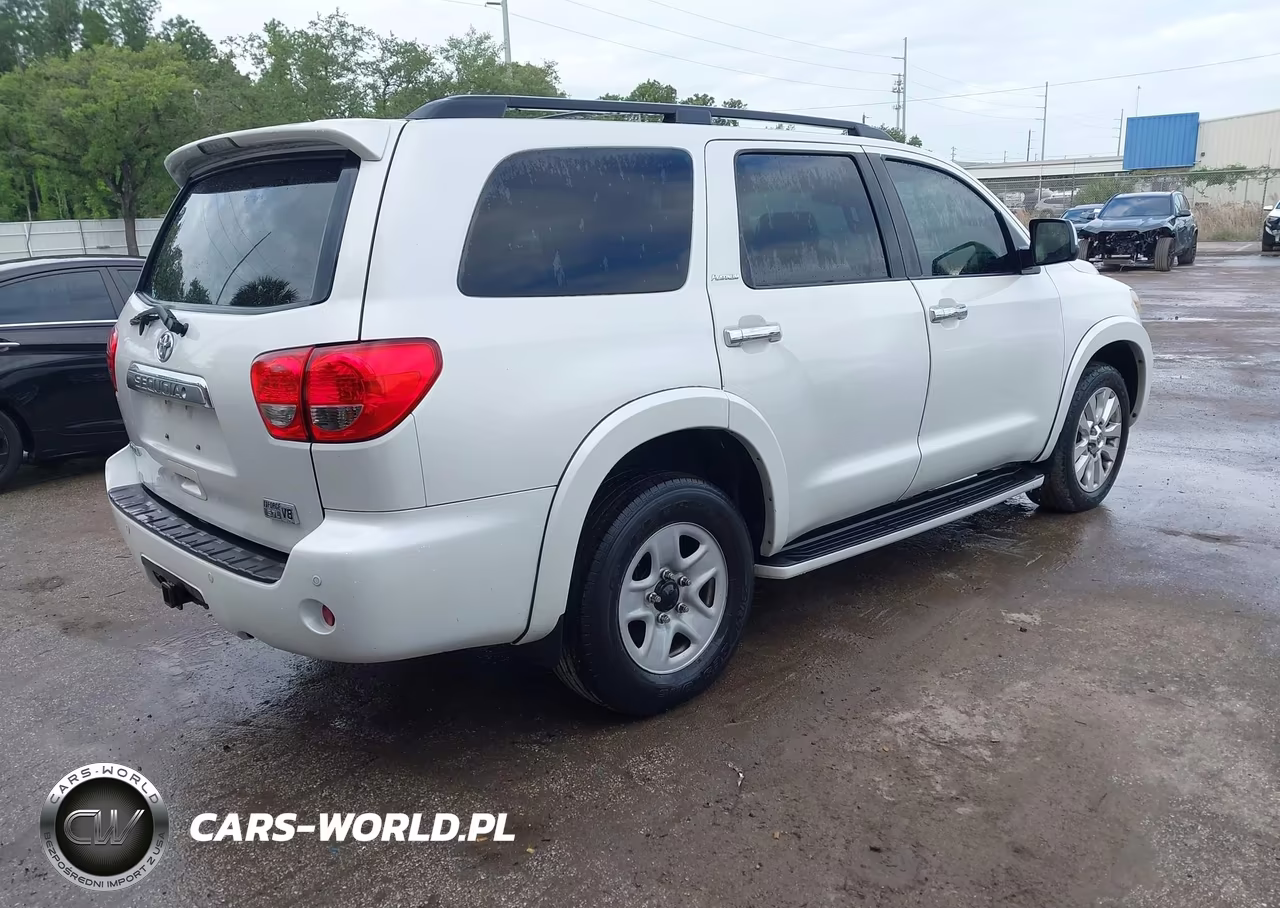 2008 Toyota Sequoia Platinum 5.7L V8 VIN:5TDZY67A58S008248 - 4