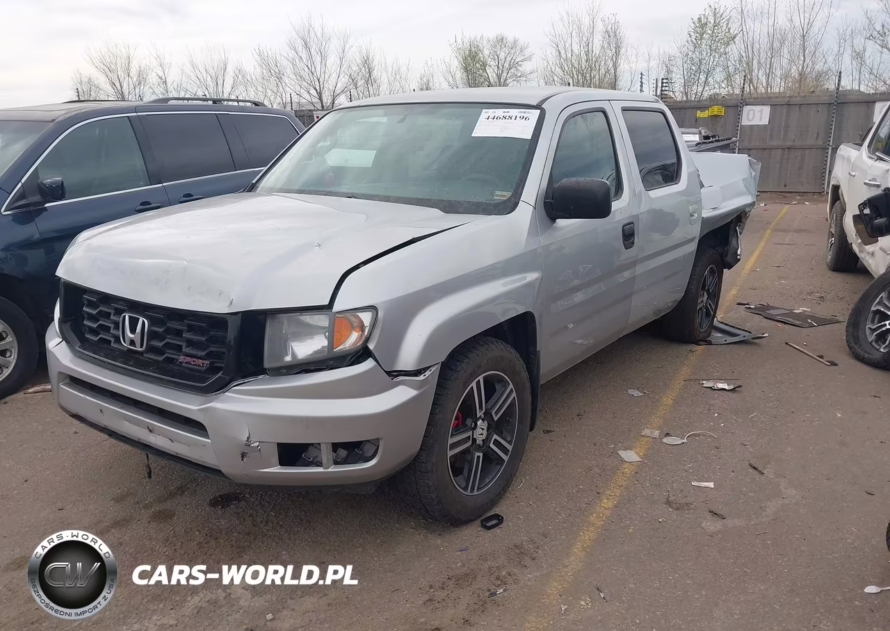 2014 Honda Ridgeline Sport VIN:5FPYK1F74EB011994 - 2