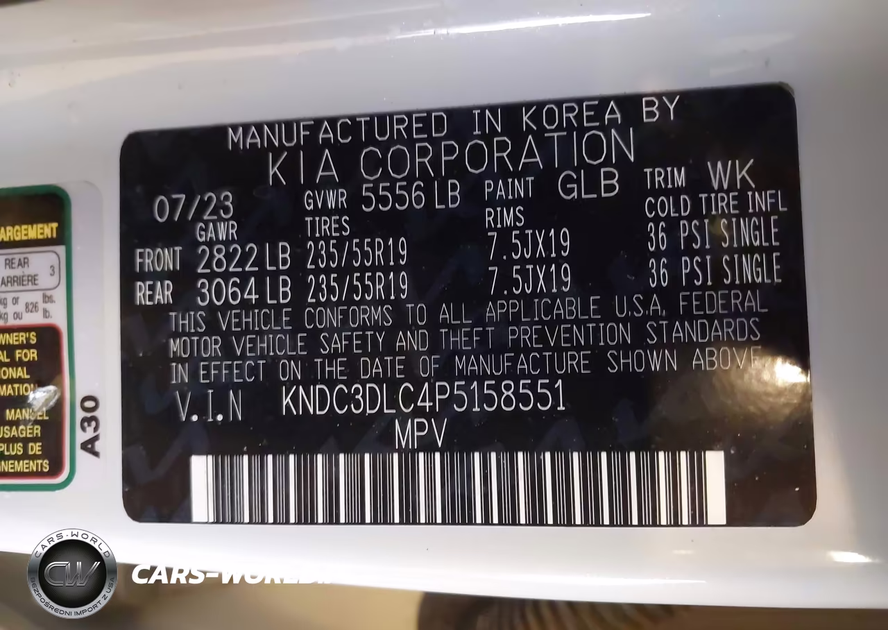 2023 Kia Ev6 Wind VIN:KNDC3DLC4P5158551 - 9