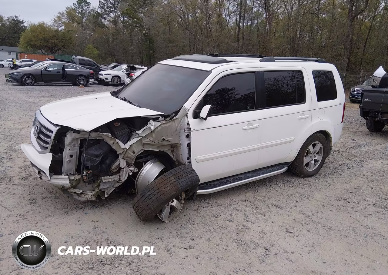 2011 Honda Pilot Ex-L VIN:5FNYF4H56BB076688 - 2