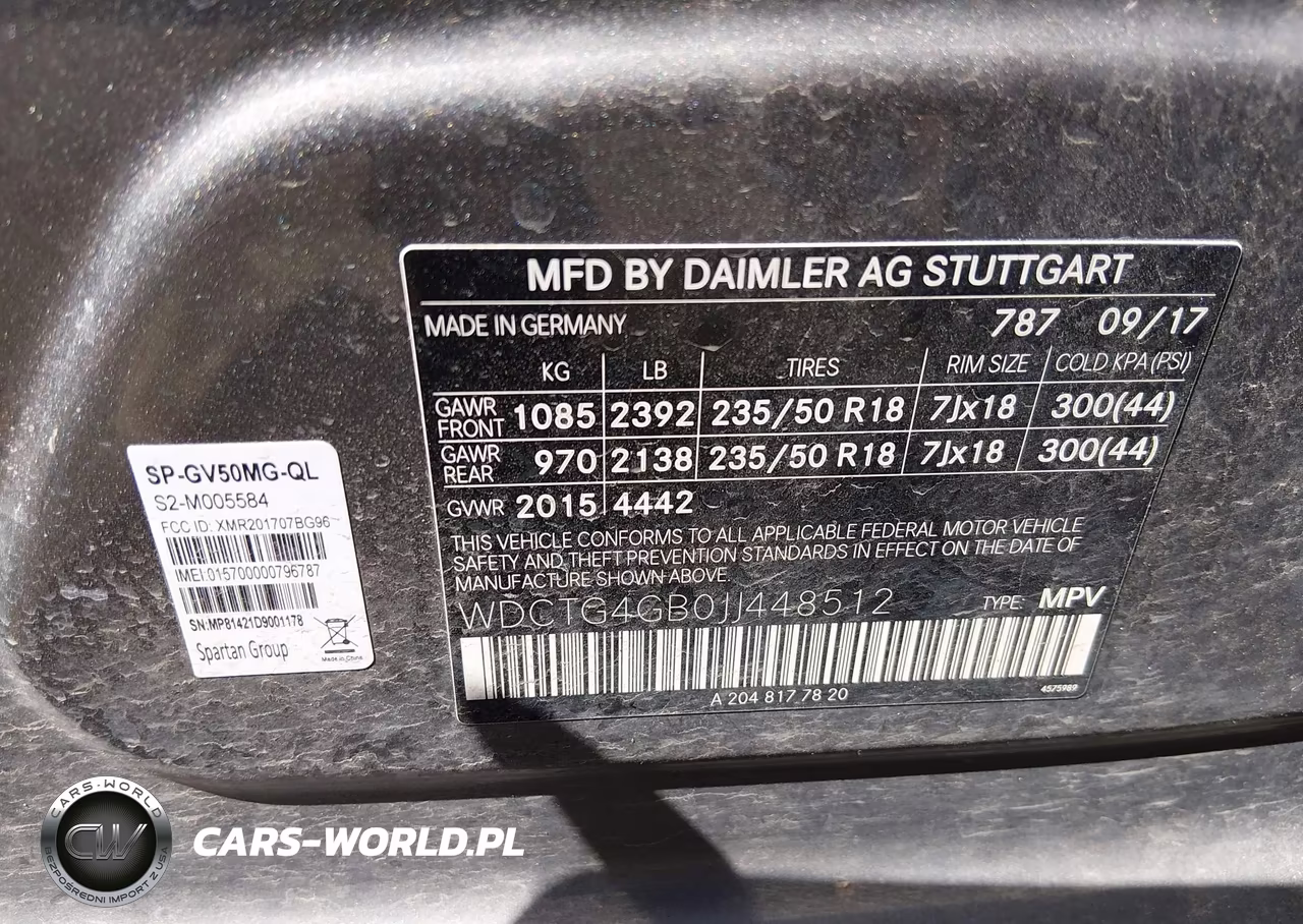 2018 Mercedes-Benz Gla 250 4Matic VIN:WDCTG4GB0JJ448512 - 9
