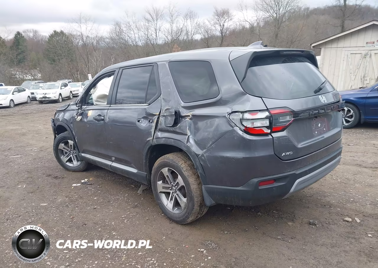 2025 Honda Pilot Ex-L VIN:5FNYG1H42SB018953 - 3