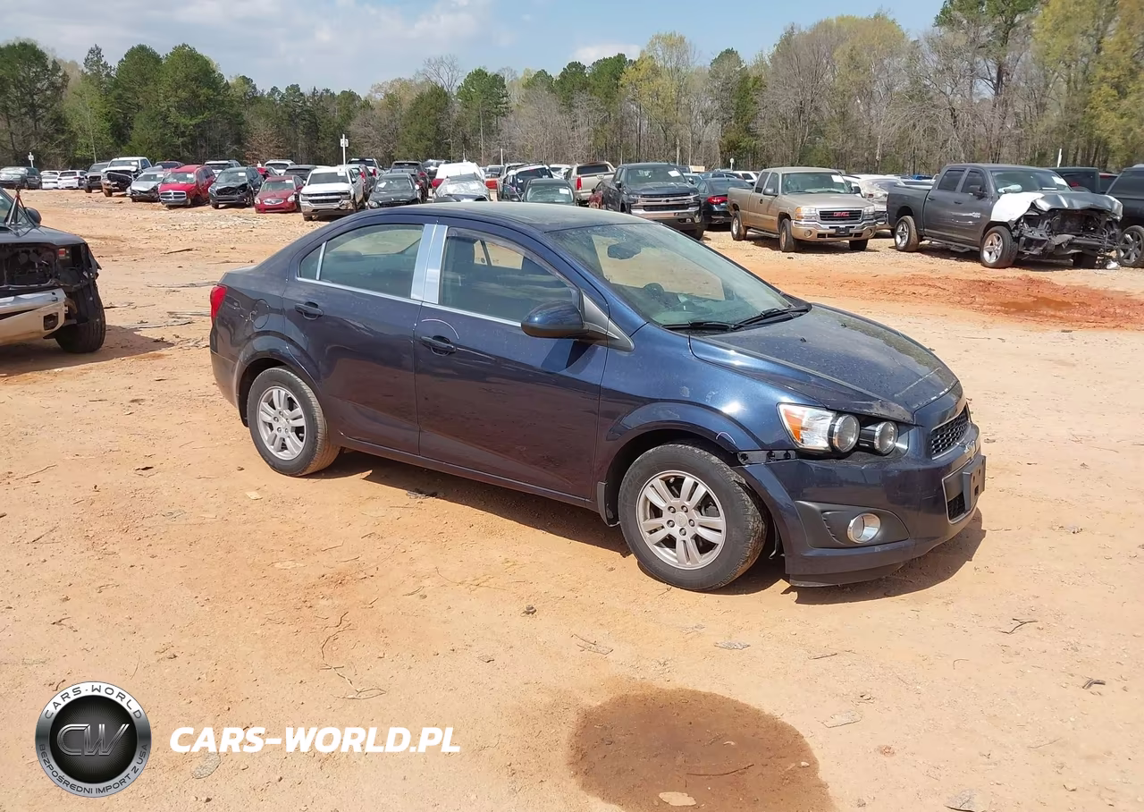 2015 Chevrolet Sonic Lt Manual