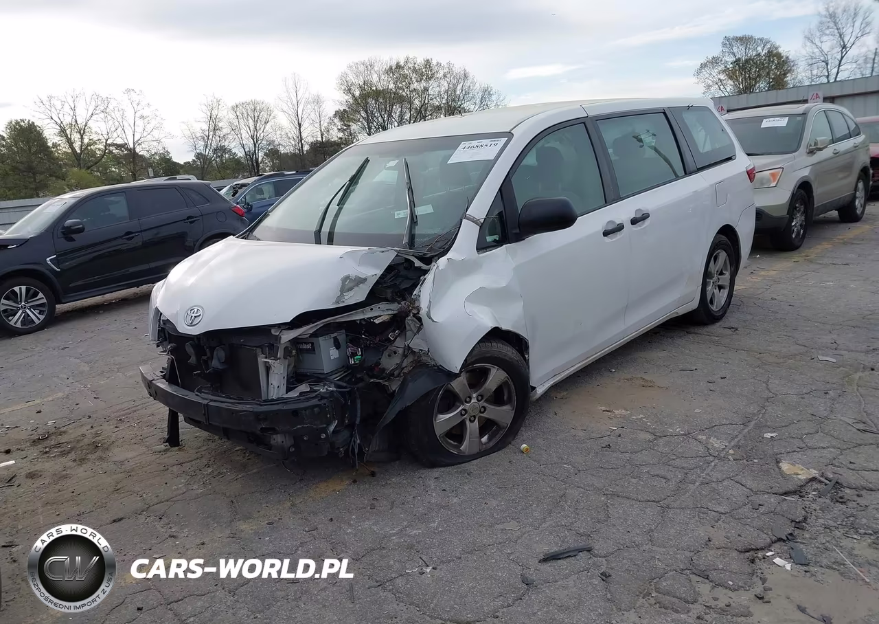 2015 Toyota Sienna L 7 Passenger VIN:5TDZK3DC2FS600838 - 2