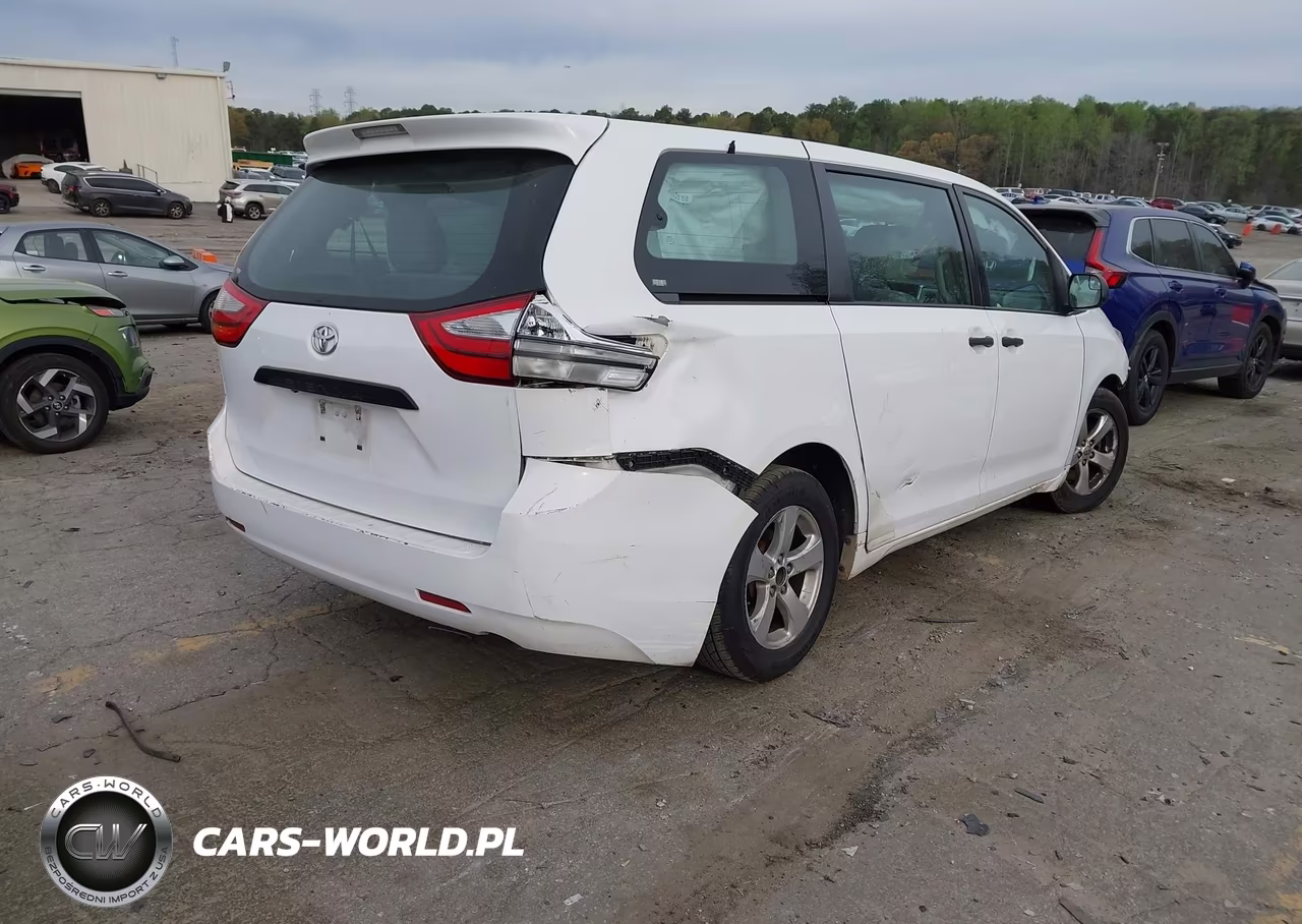 2015 Toyota Sienna L 7 Passenger VIN:5TDZK3DC2FS600838 - 4