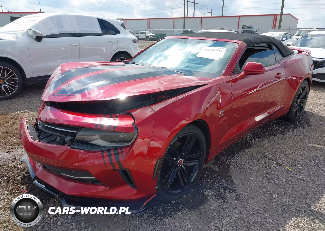 2016 Chevrolet Camaro 2Lt VIN:1G1FD3DX5G0174818 - 2