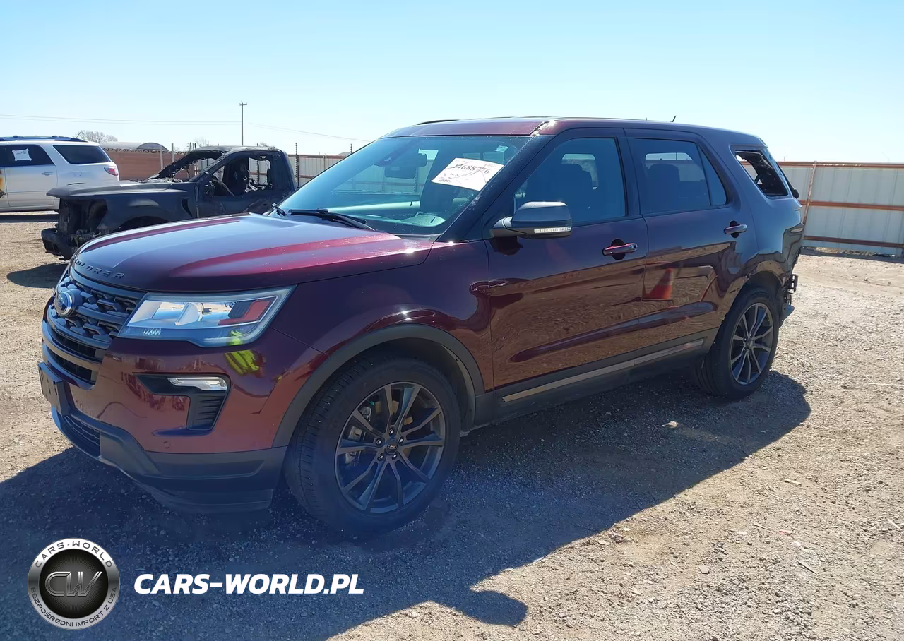 2018 Ford Explorer Xlt VIN:1FM5K7DH7JGC27733 - 2