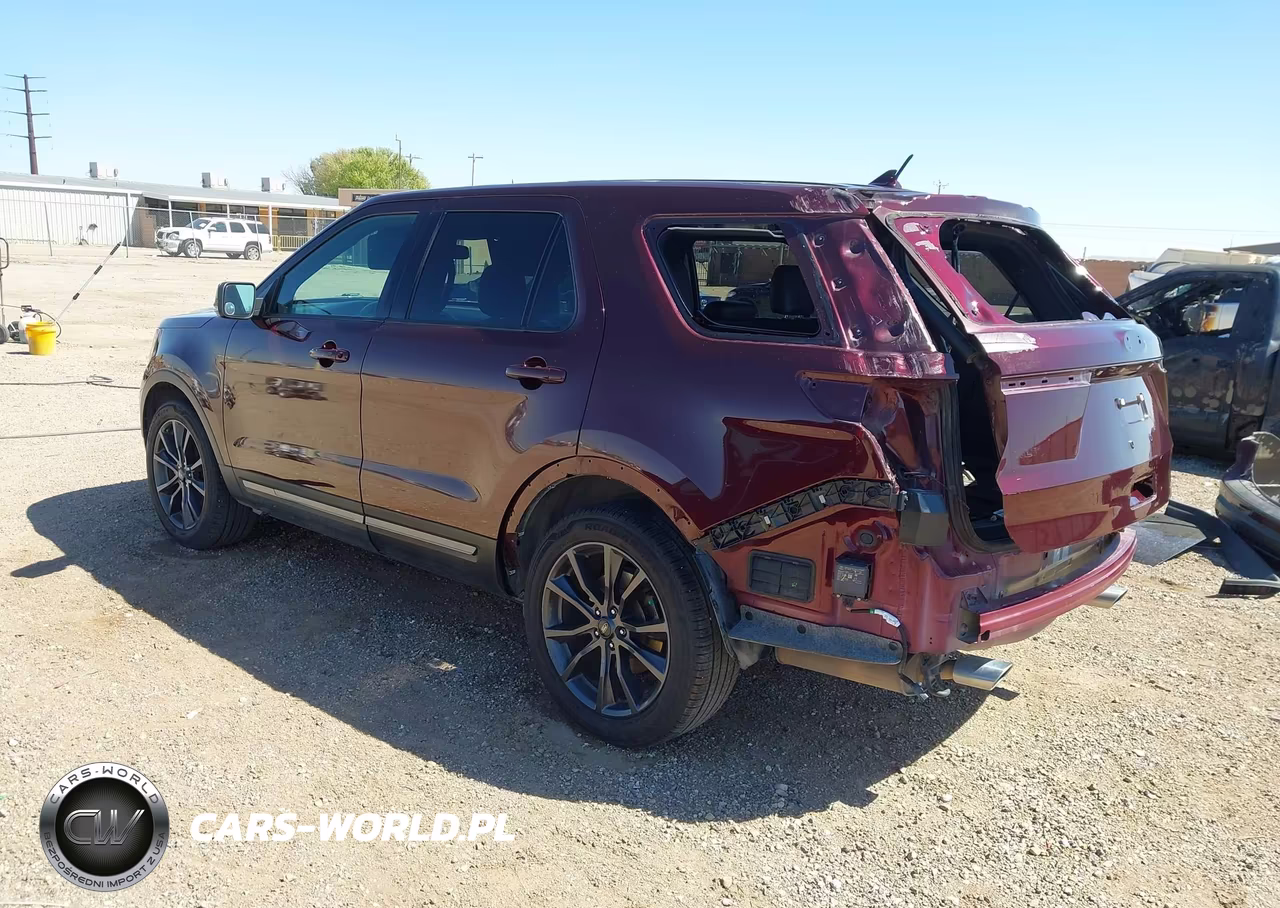2018 Ford Explorer Xlt VIN:1FM5K7DH7JGC27733 - 3