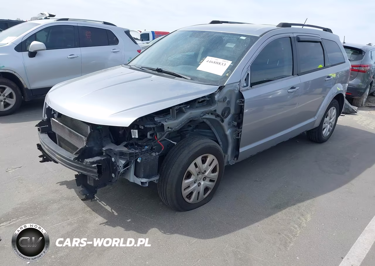 2018 Dodge Journey Se VIN:3C4PDCAB9JT296242 - 2
