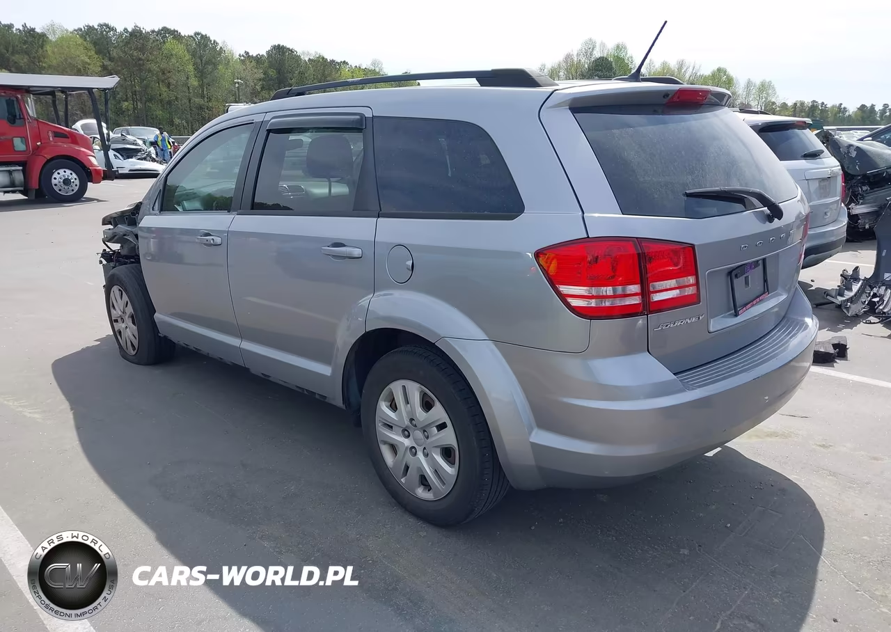 2018 Dodge Journey Se VIN:3C4PDCAB9JT296242 - 3