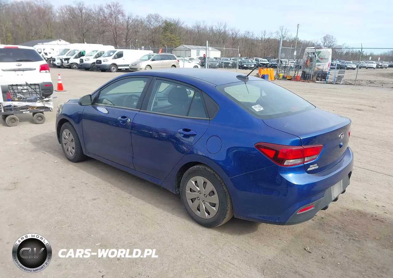 2020 Kia Rio S VIN:3KPA24ADXLE336368 - 3