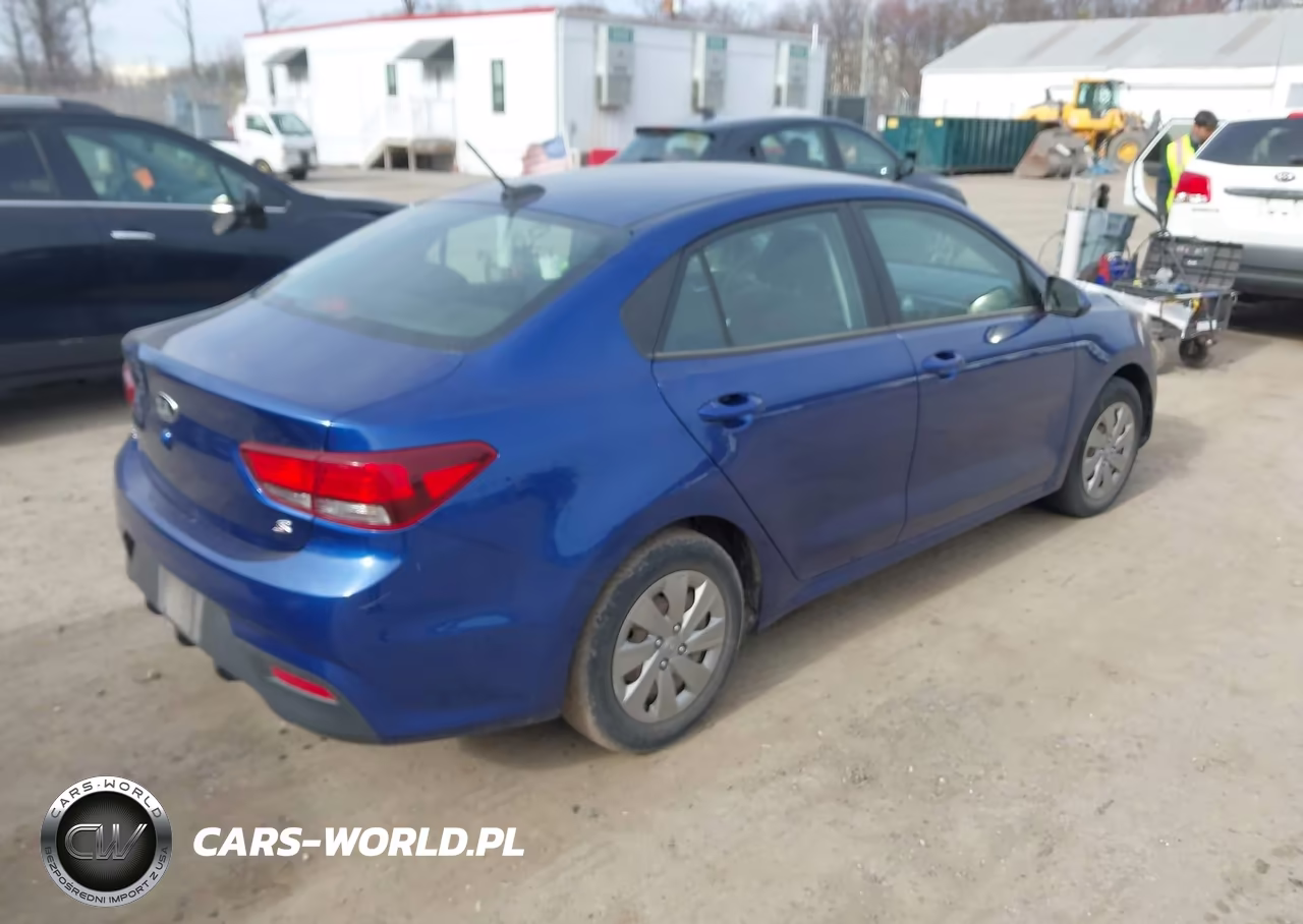 2020 Kia Rio S VIN:3KPA24ADXLE336368 - 4