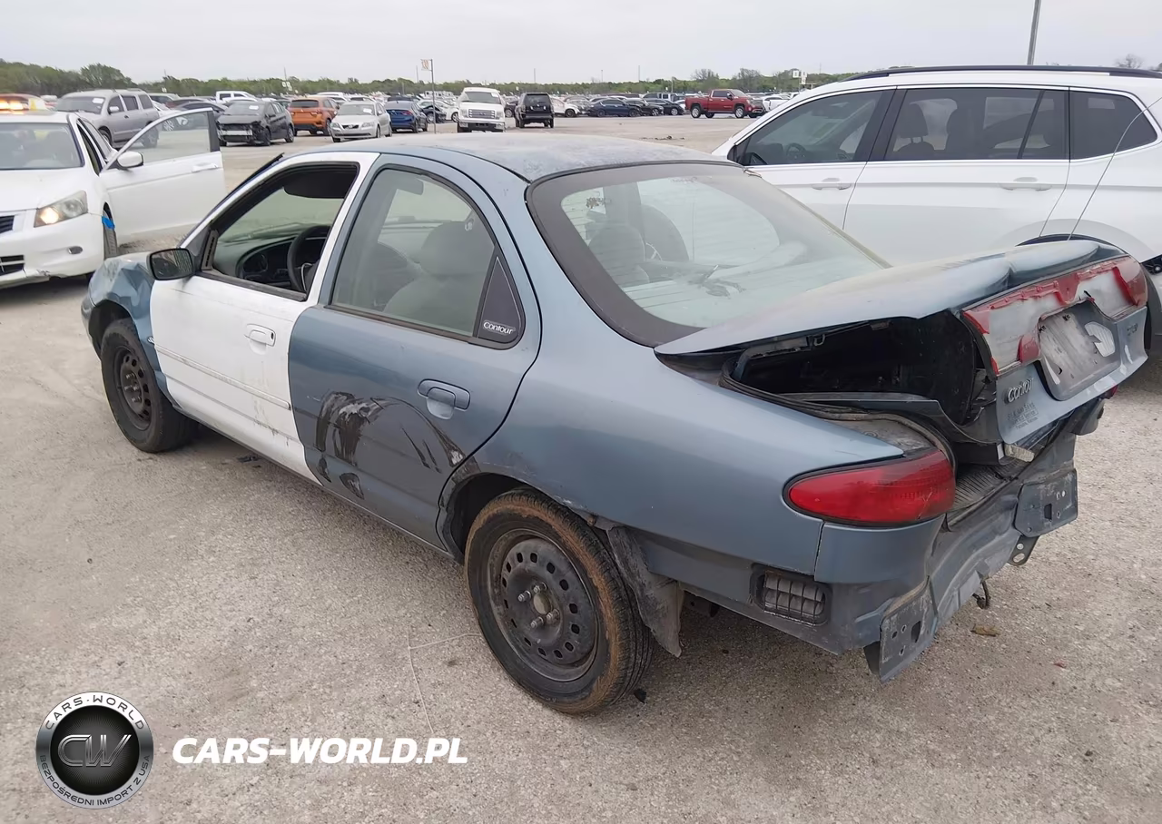 2000 Ford Contour Se Sport VIN:3FAFP66L7YM113016 - 3