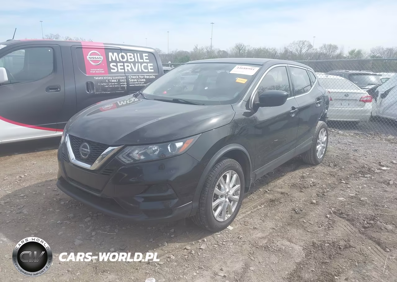 2021 Nissan Rogue Sport S Fwd Xtronic Cvt VIN:JN1BJ1AV8MW322607 - 2
