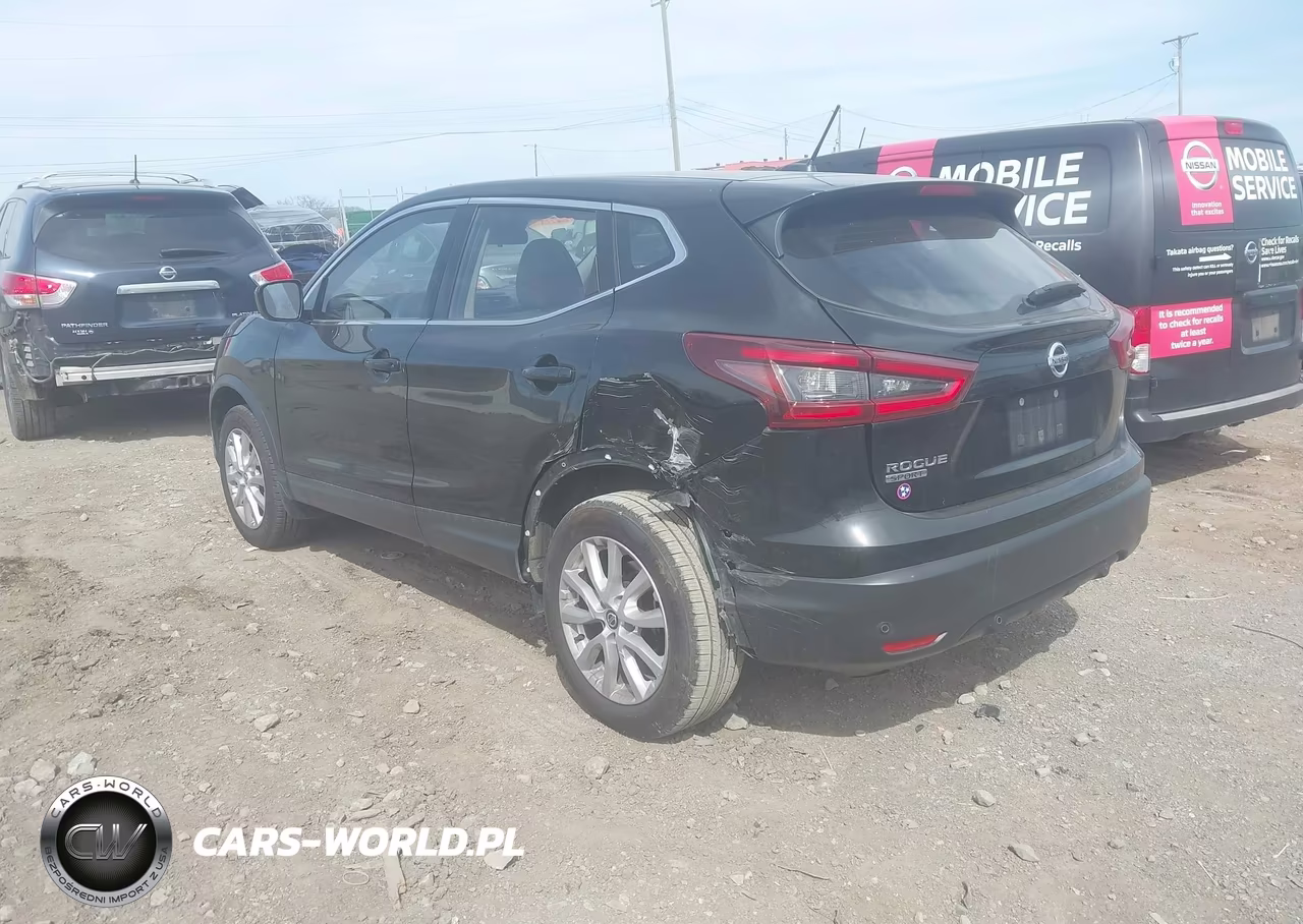 2021 Nissan Rogue Sport S Fwd Xtronic Cvt VIN:JN1BJ1AV8MW322607 - 3