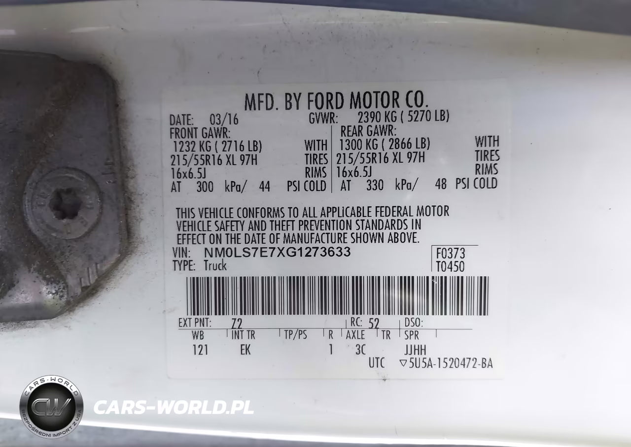 2016 Ford Transit Connect Xl VIN:NM0LS7E7XG1273633 - 9