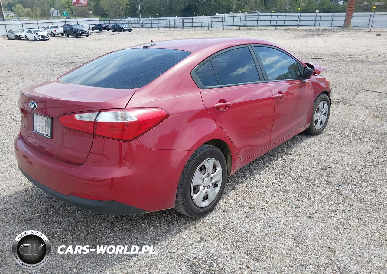 2016 Kia Forte Lx VIN:KNAFK4A6XG5585565 - 4