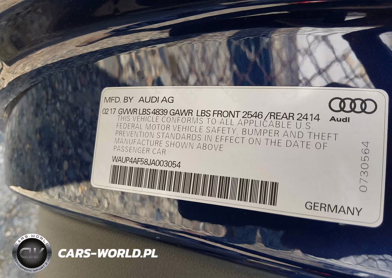 2018 Audi S5 3.0T Premium Plus VIN:WAUP4AF58JA003054 - 9