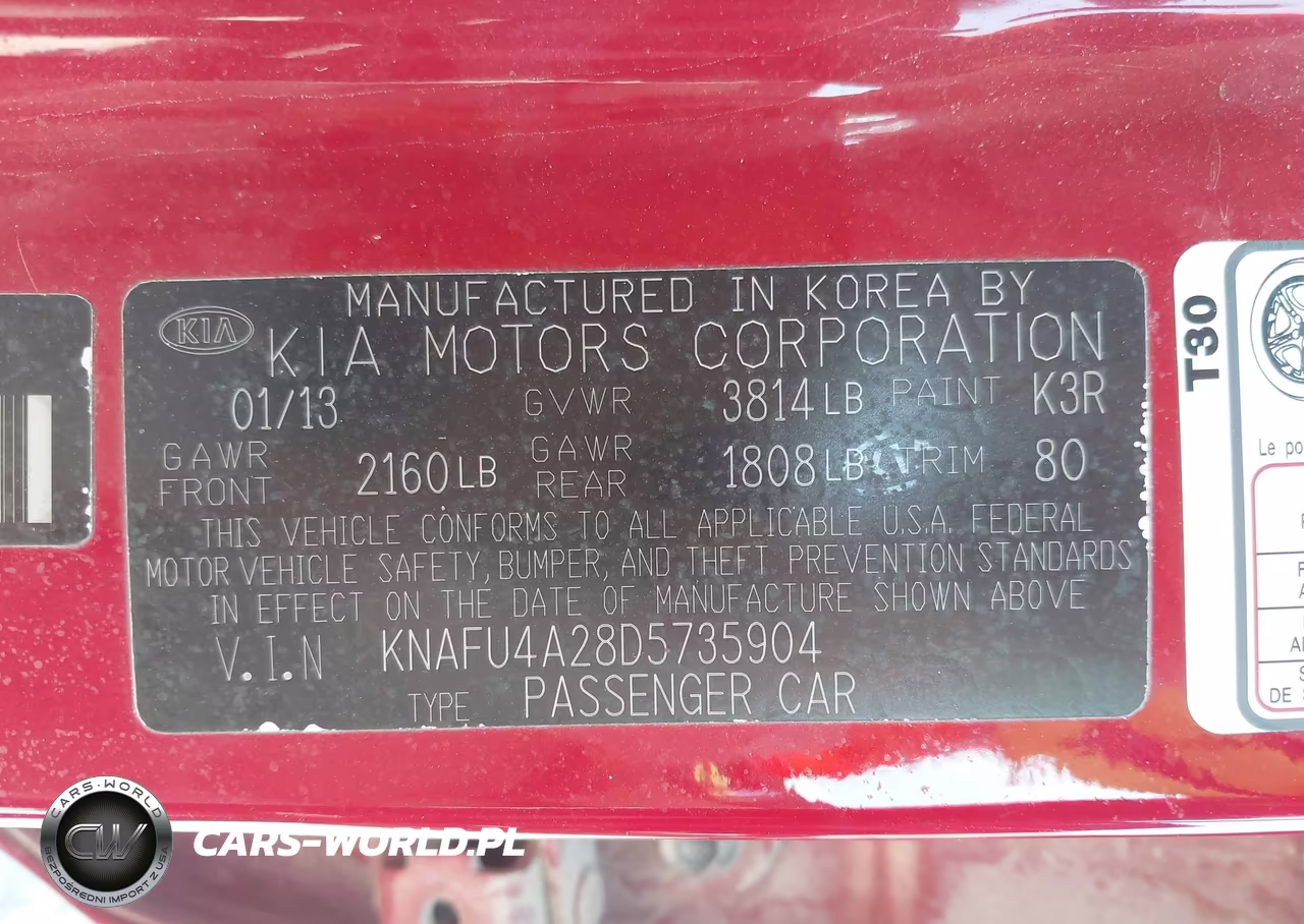 2013 Kia Forte Ex VIN:KNAFU4A28D5735904 - 9