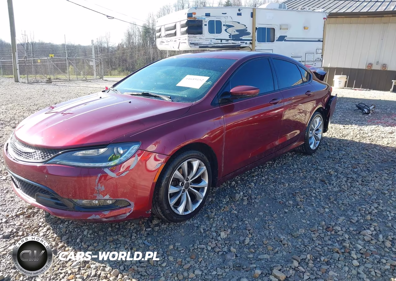 2015 Chrysler 200 S VIN:1C3CCCBB3FN635878 - 2