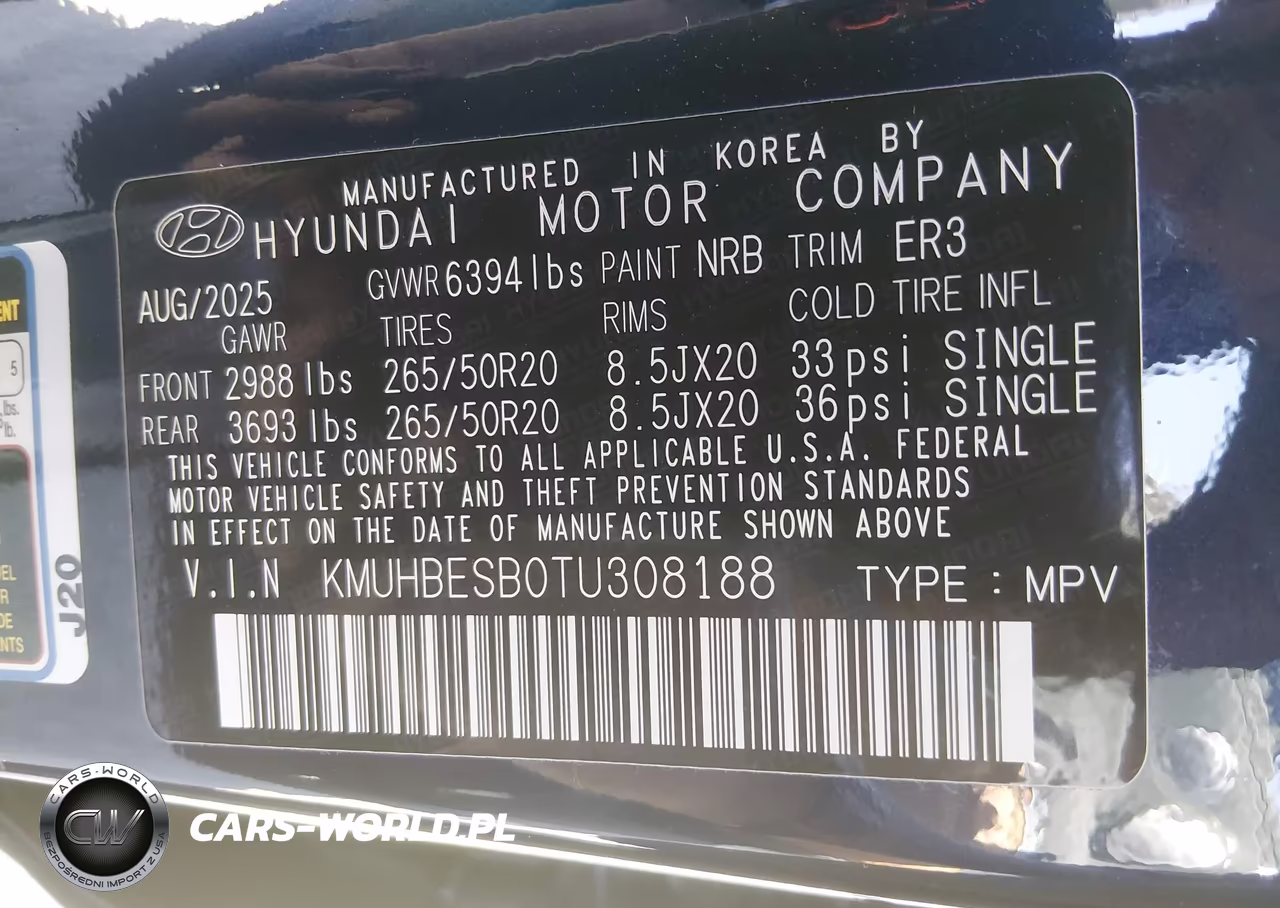 2026 Genesis Gv80 2.5T Advanced Awd VIN:KMUHBESB0TU308188 - 9