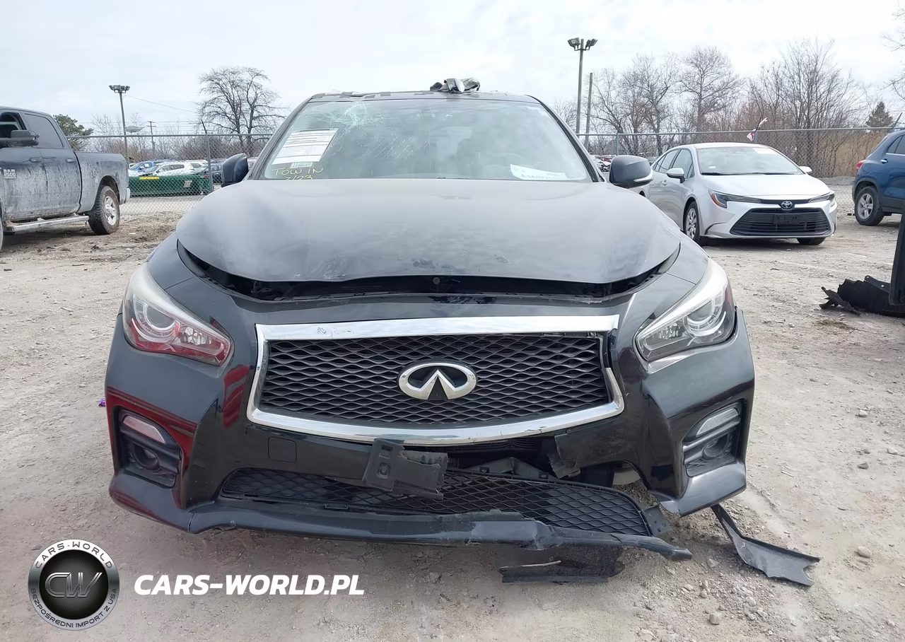 2014 Infiniti Q50 Hybrid Sport VIN:JN1AV7AR6EM703472 - 12