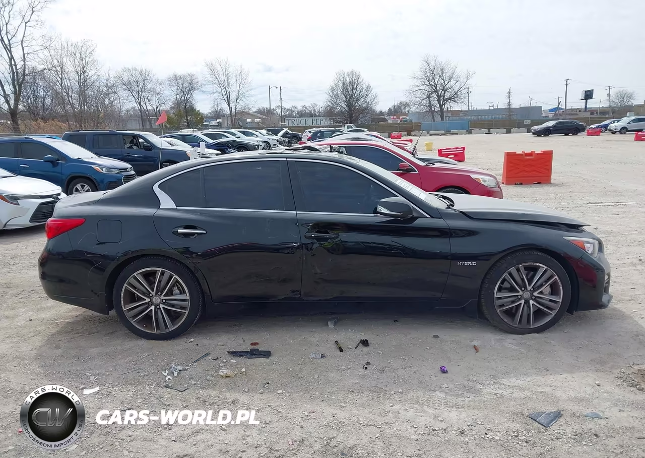 2014 Infiniti Q50 Hybrid Sport VIN:JN1AV7AR6EM703472 - 13