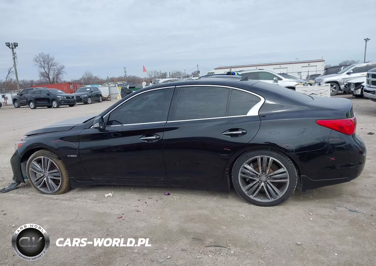 2014 Infiniti Q50 Hybrid Sport VIN:JN1AV7AR6EM703472 - 14