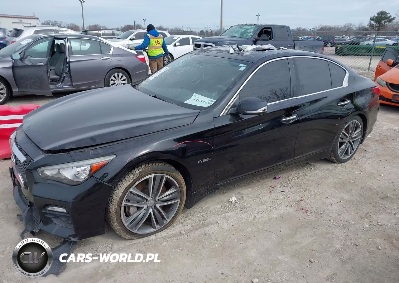 2014 Infiniti Q50 Hybrid Sport VIN:JN1AV7AR6EM703472 - 2