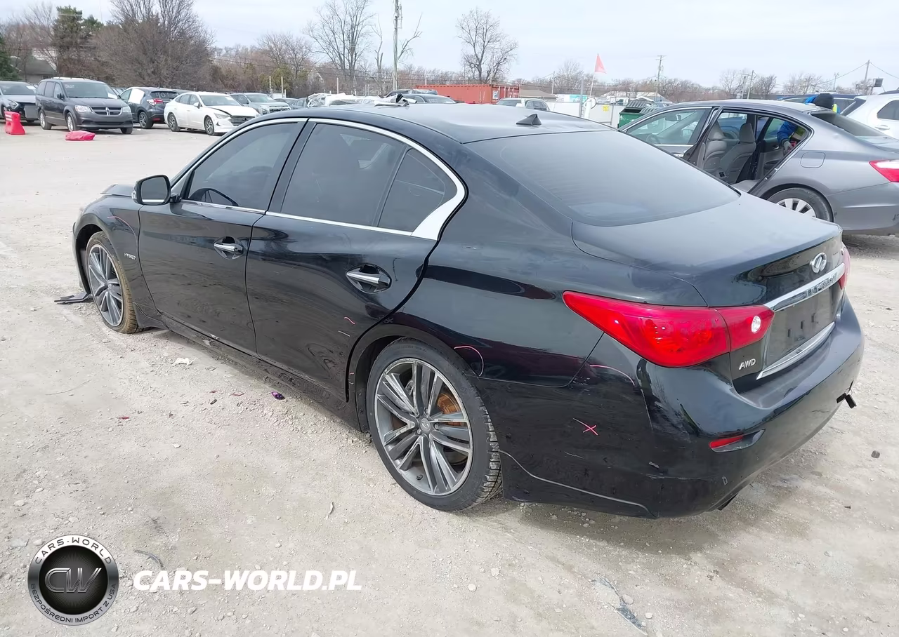 2014 Infiniti Q50 Hybrid Sport VIN:JN1AV7AR6EM703472 - 3