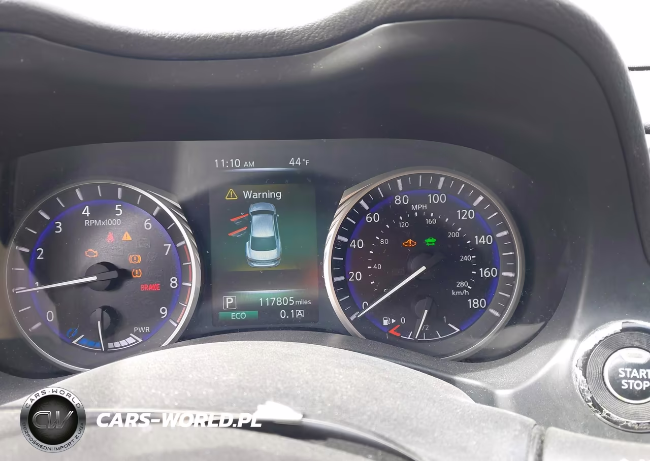 2014 Infiniti Q50 Hybrid Sport VIN:JN1AV7AR6EM703472 - 7