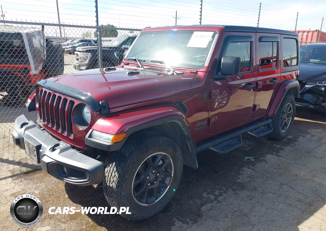 2021 Jeep Wrangler Unlimited 80Th Anniversary 4X4 VIN:1C4HJXDG4MW646547 - 2