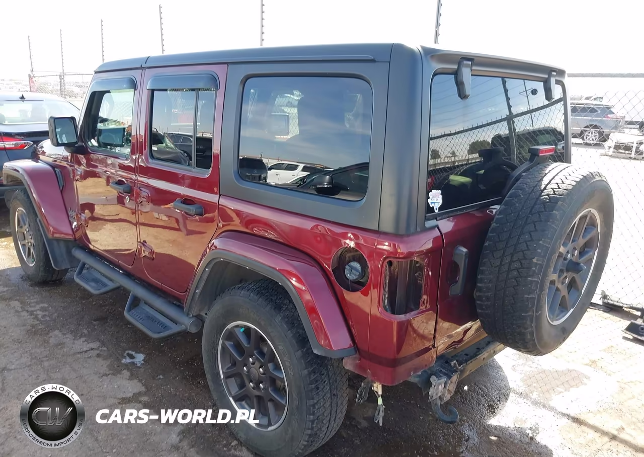 2021 Jeep Wrangler Unlimited 80Th Anniversary 4X4 VIN:1C4HJXDG4MW646547 - 3
