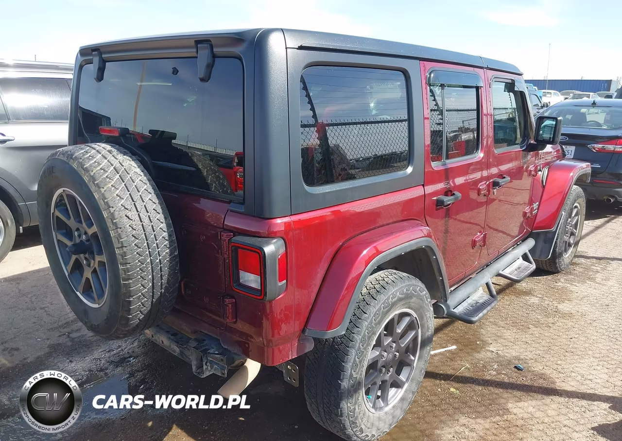 2021 Jeep Wrangler Unlimited 80Th Anniversary 4X4 VIN:1C4HJXDG4MW646547 - 4