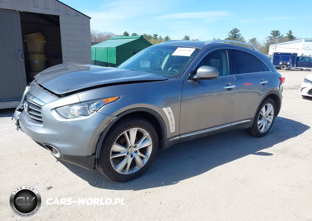 2012 Infiniti Fx35 VIN:JN8AS1MW2CM155234 - 2
