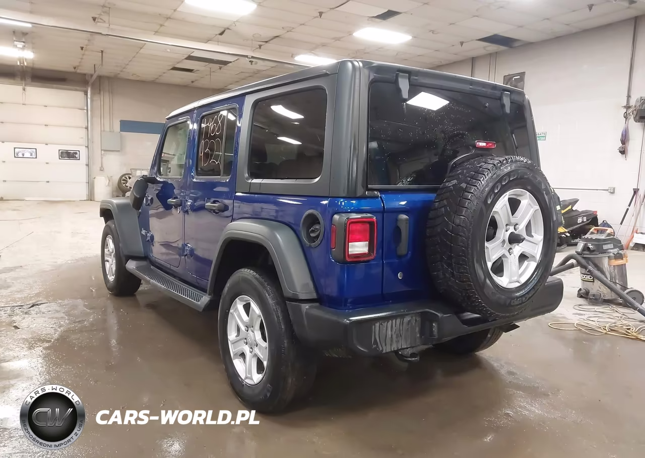 2018 Jeep Wrangler Unlimited Sport S 4X4 VIN:1C4HJXDG7JW271930 - 3