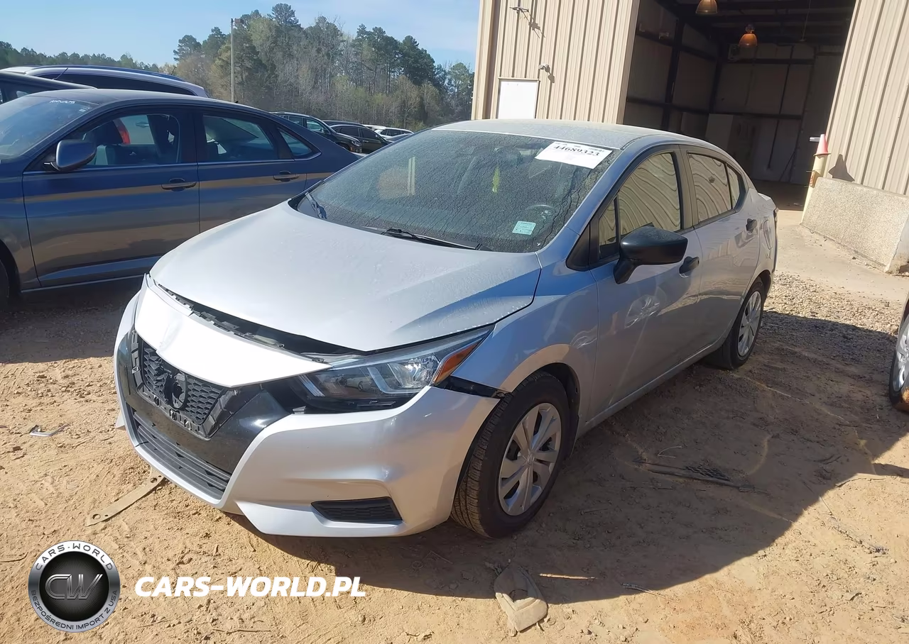 2021 Nissan Versa S Xtronic Cvt VIN:3N1CN8DV8ML855382 - 2