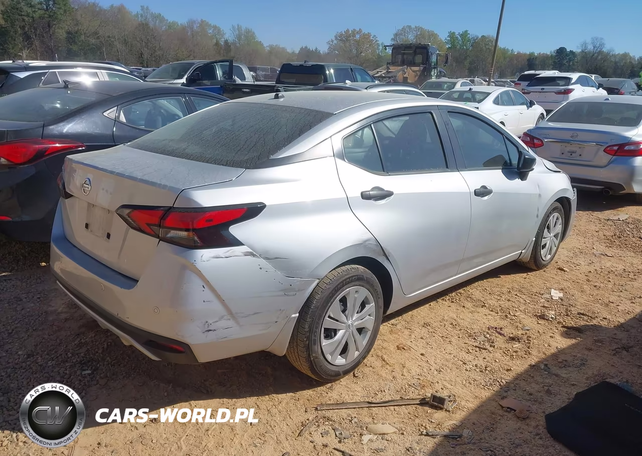 2021 Nissan Versa S Xtronic Cvt VIN:3N1CN8DV8ML855382 - 4