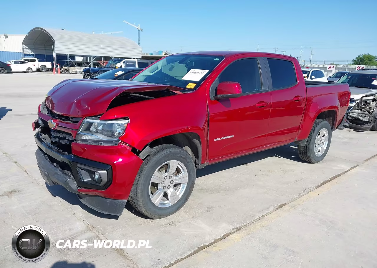 2021 Chevrolet Colorado 2Wd Short Box Lt VIN:1GCGSCEN4M1125436 - 2