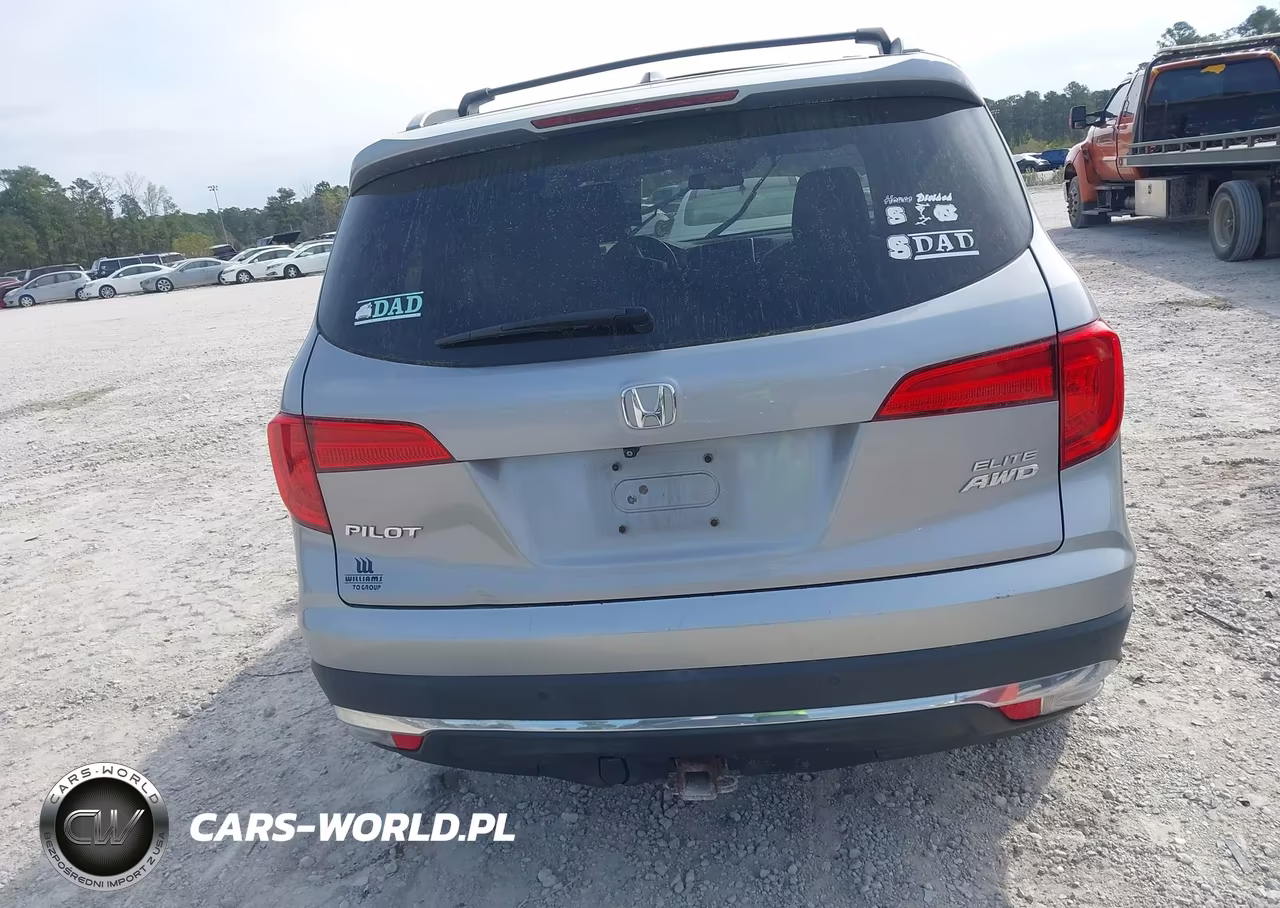 2017 Honda Pilot Elite VIN:5FNYF6H05HB066453 - 16