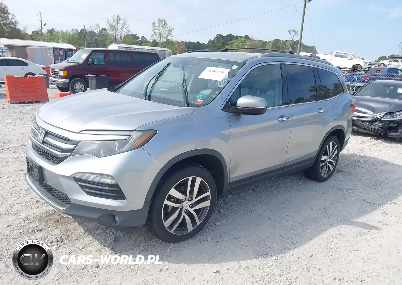 2017 Honda Pilot Elite VIN:5FNYF6H05HB066453 - 2