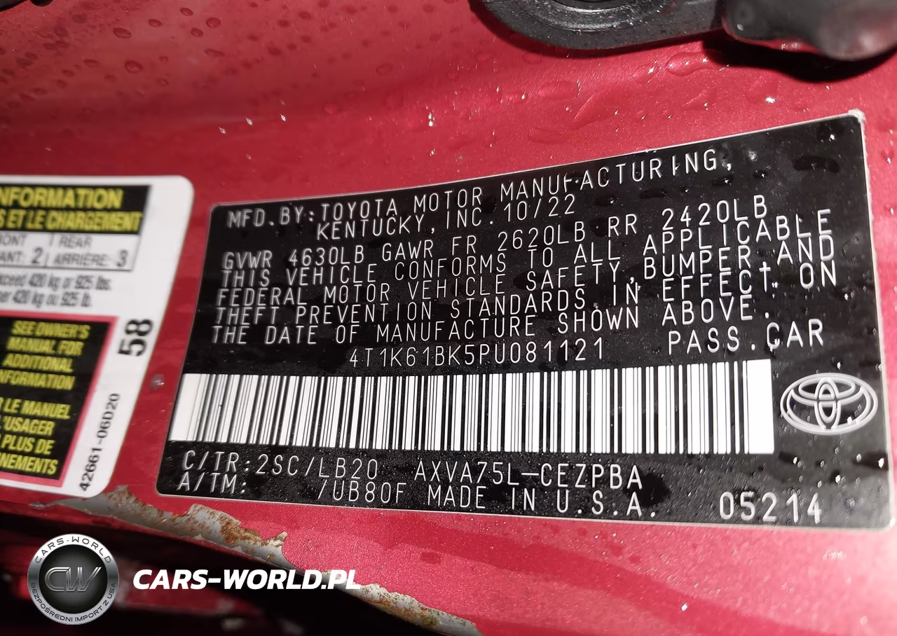 2023 Toyota Camry Xse Awd VIN:4T1K61BK5PU081121 - 9