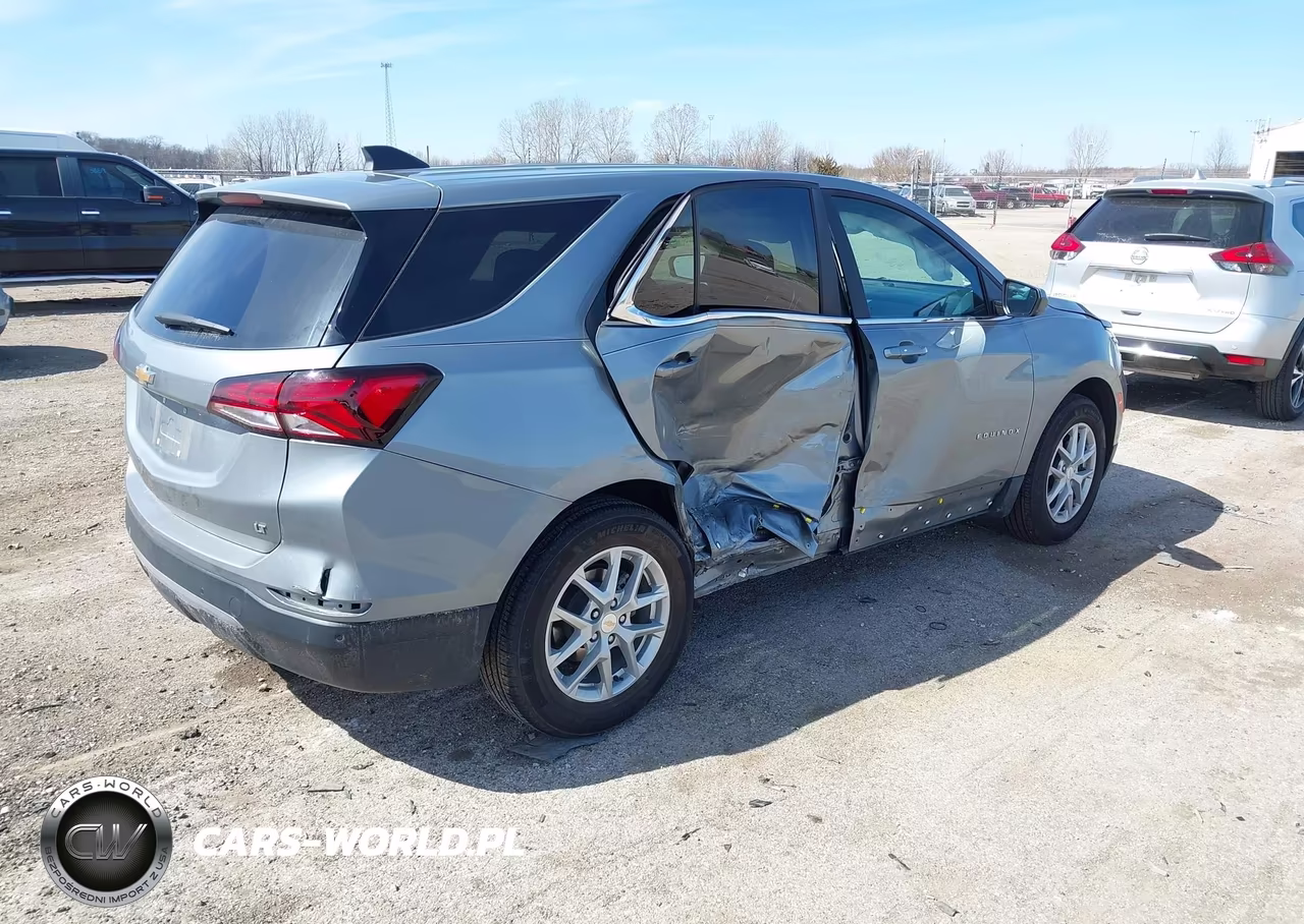 2024 Chevrolet Equinox Fwd Lt VIN:3GNAXKEGXRS104347 - 4