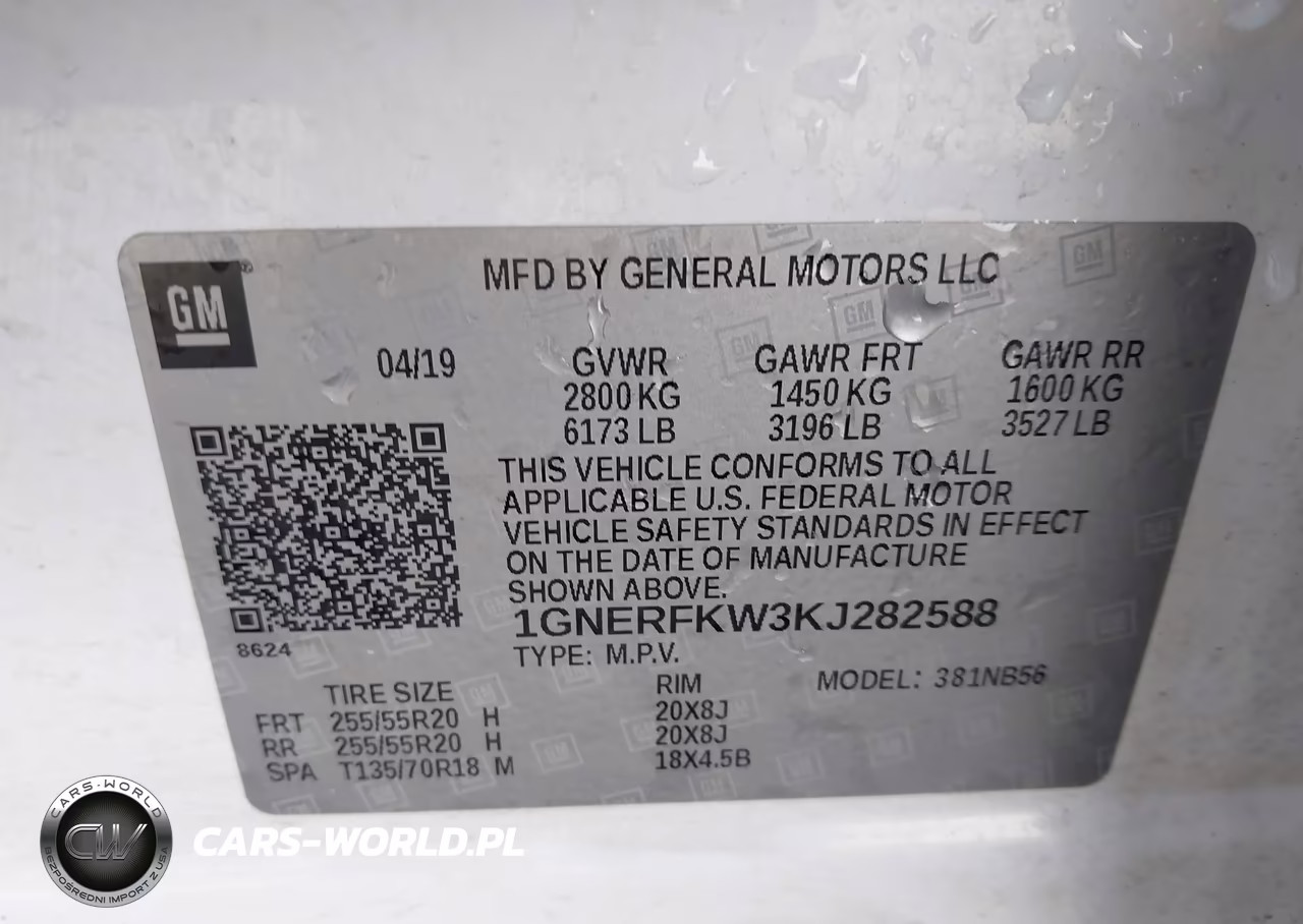 2019 Chevrolet Traverse Ls VIN:1GNERFKW3KJ282588 - 9